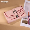 image:imageMontana West Wrangler Wallets for Women Western Buckle RFID Blocking Wallet Credit Card HolderDeep Pink