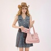 image:imageMontana West Wrangler Wallets for Women Western Buckle RFID Blocking Wallet Credit Card HolderDeep Pink