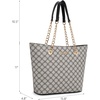 image:imageMontana West Tote Bag for Women Chain Tophandle HandbagsBlack Lucky Clover