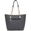 image:imageMontana West Tote Bag for Women Chain Tophandle HandbagsGreyBlack