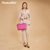 image:imageMontana West Tote Bag for Women Chain Tophandle HandbagsM Deep Rose Red