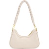 image:imageWrangler Vintage Floral Print Hobo Bag Braided Handle Shoulder Bag for WomenBeige