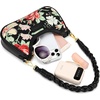 image:imageWrangler Vintage Floral Print Hobo Bag Braided Handle Shoulder Bag for WomenBlack