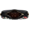 image:imageWrangler Vintage Floral Print Hobo Bag Braided Handle Shoulder Bag for WomenBlack