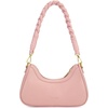 image:imageWrangler Vintage Floral Print Hobo Bag Braided Handle Shoulder Bag for WomenPink