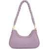 image:imageWrangler Vintage Floral Print Hobo Bag Braided Handle Shoulder Bag for WomenPurple