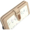 image:imageX Wrangler Womens Wallets Bifold Wristlet Wallets for Women Large Capacity Credit Card Wallet with ID WindowFloralapricot