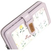 image:imageX Wrangler Womens Wallets Bifold Wristlet Wallets for Women Large Capacity Credit Card Wallet with ID WindowFloralpurple