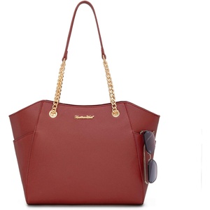 image:imageMontana West Tote Bag for Women Chain Tophandle HandbagsM Fiery Red