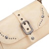 image:imageWrangler Shoulder Bag for Women Western Leopard Hobo Purse Small Underarm Handbag with Buckle Studs amp Crossbody StrapTan