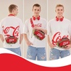 image:imageCocaCola Fanny Pack Water Resistant Crossbody Waist Bag with Adjustable StrapRed