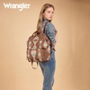 image:imageMontana West Wrangler Diaper Bag Backpack Aztec Callie Bag Travel Backpack Purses Western MultiFunction Baby Bags for Mom3pcs Coffee
