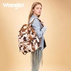 image:imageMontana West Wrangler Diaper Bag Backpack Aztec Callie Bag Travel Backpack Purses Western MultiFunction Baby Bags for Mom3pcs Cow Print Brown