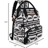 image:imageMontana West Wrangler Diaper Bag Backpack Aztec Callie Bag Travel Backpack Purses Western MultiFunction Baby Bags for MomBlack