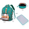 image:imageMontana West Wrangler Diaper Bag Backpack Aztec Callie Bag Travel Backpack Purses Western MultiFunction Baby Bags for MomGreen