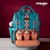 image:imageMontana West Wrangler Diaper Bag Backpack Aztec Callie Bag Travel Backpack Purses Western MultiFunction Baby Bags for MomGreen