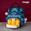 image:imageMontana West Wrangler Diaper Bag Backpack Aztec Callie Bag Travel Backpack Purses Western MultiFunction Baby Bags for MomNavy