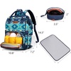 image:imageMontana West Wrangler Diaper Bag Backpack Aztec Callie Bag Travel Backpack Purses Western MultiFunction Baby Bags for MomNavy