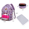 image:imageMontana West Wrangler Diaper Bag Backpack Aztec Callie Bag Travel Backpack Purses Western MultiFunction Baby Bags for MomPurple