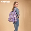 image:imageMontana West Wrangler Diaper Bag Backpack Aztec Callie Bag Travel Backpack Purses Western MultiFunction Baby Bags for MomPurple