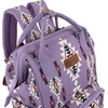 image:imageMontana West Wrangler Diaper Bag Backpack Aztec Callie Bag Travel Backpack Purses Western MultiFunction Baby Bags for MomPurple