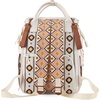 image:imageMontana West Wrangler Diaper Bag Backpack Aztec Callie Bag Travel Backpack Purses Western MultiFunction Baby Bags for MomTan