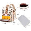 image:imageMontana West Wrangler Diaper Bag Backpack Aztec Callie Bag Travel Backpack Purses Western MultiFunction Baby Bags for MomTan