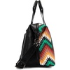 image:imageWrangler Duffel Bag for Women Large Travel Weekender Bag Designer Cactus Print Carry On BagsCanvas CottonBlack