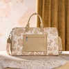 image:imageWrangler Duffel Bag for Women Large Travel Weekender Bag Designer Cactus Print Carry On BagsCowhideTan