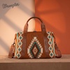 image:imageWrangler Duffel Bag for Women Large Travel Weekender Bag Designer Cactus Print Carry On BagsTapestryBrown