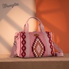 image:imageWrangler Duffel Bag for Women Large Travel Weekender Bag Designer Cactus Print Carry On BagsTapestryHot Pink