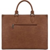 image:imageWrangler Laptop Tote Bag for Women 156 Inch Large Leather Work Bag with Cup Holder Vintage Computer Bags Briefcase HandbagBrown