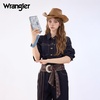 image:imageWrangler Wristlet Wallets for Women Lace Floral Tooled Clutch Purse RFID Blocking Wallet Credit Card HolderJean