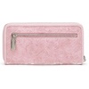 image:imageWrangler Wristlet Wallets for Women Lace Floral Tooled Clutch Purse RFID Blocking Wallet Credit Card HolderPink