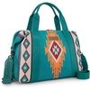 Canvas Cotton-Aztec Turquoise