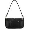 image:imageWrangler Western Shoulder Bag for Women Flap Crossbody Purse with Whipstitch Detail amp FringeVintage Cowgirl HandbagBblack