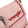 image:imageWrangler Western Shoulder Bag for Women Flap Crossbody Purse with Whipstitch Detail amp FringeVintage Cowgirl HandbagBdeep Pink