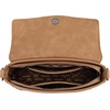 image:imageWrangler Western Shoulder Bag for Women Flap Crossbody Purse with Whipstitch Detail amp FringeVintage Cowgirl HandbagBkhaki