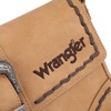 image:imageWrangler Western Shoulder Bag for Women Flap Crossbody Purse with Whipstitch Detail amp FringeVintage Cowgirl HandbagBkhaki