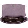 image:imageWrangler Western Shoulder Bag for Women Flap Crossbody Purse with Whipstitch Detail amp FringeVintage Cowgirl HandbagBpurple