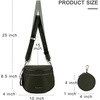 image:imageMontana West Bum Bag Nylon Crossbody Bags Mom Purse with with Coin PurseOlive Green