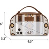 image:imageMontana West X Wrangler Makeup Bag Travel Cosmetic Bag Western Toiletry Bag for Women Small Make Up Pouch Organizer for Toiletries Accessories Portable Travel EssentialsWGHB145190KHDwhite