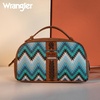 image:imageMontana West X Wrangler Makeup Bag Travel Cosmetic Bag Western Toiletry Bag for Women Small Make Up Pouch Organizer for Toiletries Accessories Portable Travel EssentialsWGHB145190KHAztecJean