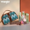 image:imageMontana West X Wrangler Makeup Bag Travel Cosmetic Bag Western Toiletry Bag for Women Small Make Up Pouch Organizer for Toiletries Accessories Portable Travel EssentialsWGHB145190KHAztecJean