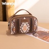 image:imageMontana West X Wrangler Makeup Bag Travel Cosmetic Bag Western Toiletry Bag for Women Small Make Up Pouch Organizer for Toiletries Accessories Portable Travel EssentialsWGHB145190KHDcoffee