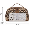 image:imageMontana West X Wrangler Makeup Bag Travel Cosmetic Bag Western Toiletry Bag for Women Small Make Up Pouch Organizer for Toiletries Accessories Portable Travel EssentialsWGHB145190KHSleopard brown