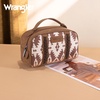 image:imageMontana West X Wrangler Makeup Bag Travel Cosmetic Bag Western Toiletry Bag for Women Small Make Up Pouch Organizer for Toiletries Accessories Portable Travel EssentialsWGHB145190KHDlight coffee