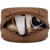 image:imageMontana West X Wrangler Makeup Bag Travel Cosmetic Bag Western Toiletry Bag for Women Small Make Up Pouch Organizer for Toiletries Accessories Portable Travel EssentialsWGHB145190KHSleopard brown