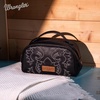 image:imageMontana West X Wrangler Makeup Bag Travel Cosmetic Bag Western Toiletry Bag for Women Small Make Up Pouch Organizer for Toiletries Accessories Portable Travel EssentialsWGHB145190KHBlack145