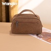 image:imageMontana West X Wrangler Makeup Bag Travel Cosmetic Bag Western Toiletry Bag for Women Small Make Up Pouch Organizer for Toiletries Accessories Portable Travel EssentialsWGHB145190KHDlight coffee
